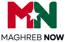 MAGHREB NOW logo in red and green